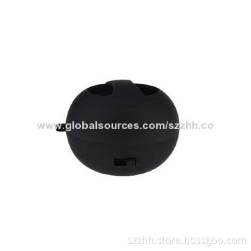 Portable mini speaker with 3.5mm jack